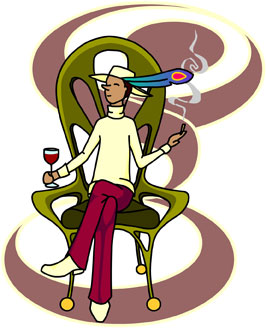 pretentious fella