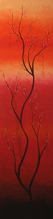 branches in mist