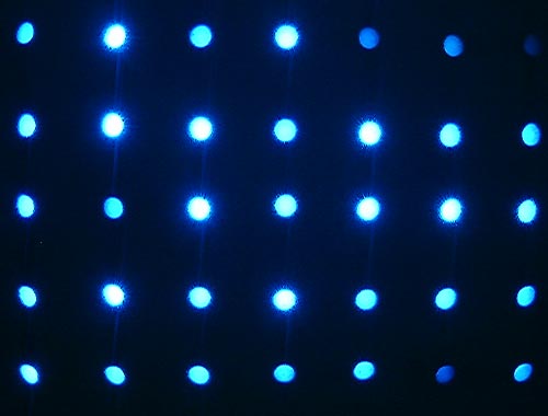 blue lights