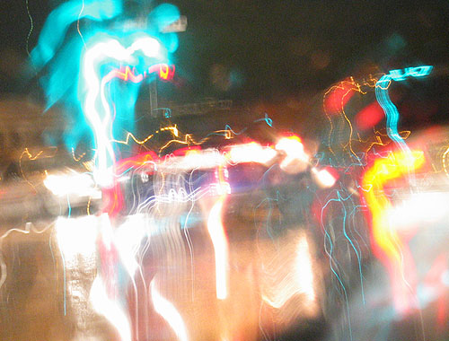 multicoloured lights